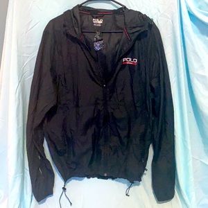 Black Ralph Lauren Polo Sport windbreaker